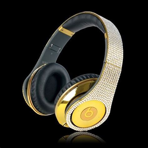 Beats By Drdre Studio Limited Edition Electroplating Gold Diamond