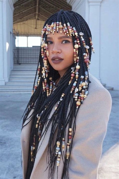 These Beaded Braid Hairstyles Will Leave You Mesmerized Braids With