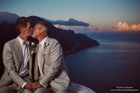 Scott And Patrick Wedding Day Same Sex Ceremony Amalfi Coast Photographer