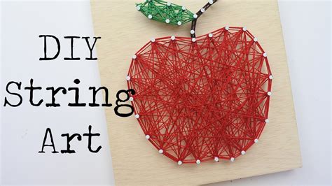How To Diy String Art Youtube