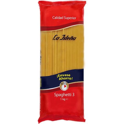 Spaghetti No3 Packet 1 Kg · La IsleÑa · Supermercado El Corte Inglés