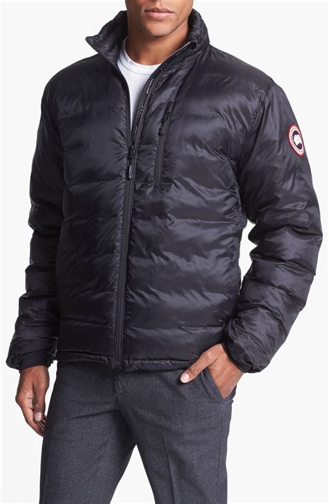 Canada Goose Lodge Down Jacket In Black For Men Lyst