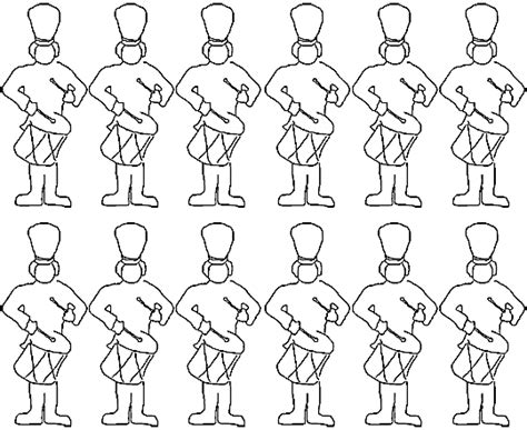 After printing the pages, assemble them in the correct order with the cover page on top and bind them to create the coloring book. Twelve Drummers Drumming - Coloring Book - 12 Days of ...