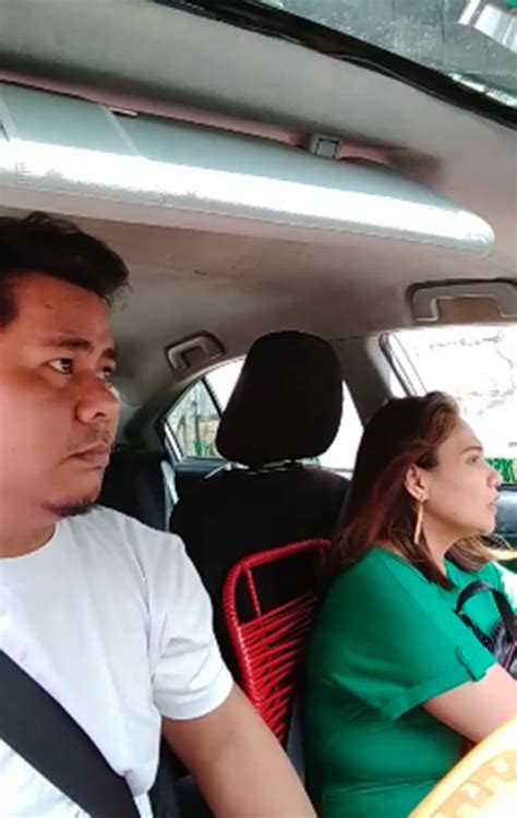 taxi driver expresses disappointment towards lady passenger for not paying fare
