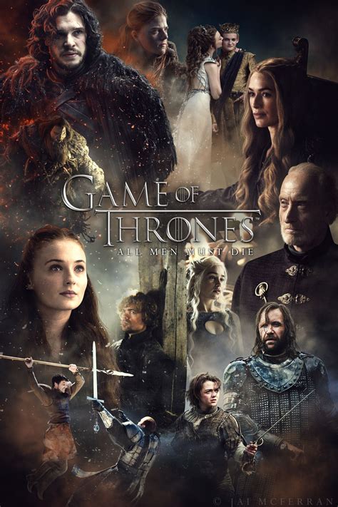 As conflict erupts in the kingdoms of men, an ancient enemy rises once again to threaten them all. Game of Thrones | Season 4 | "All men must die" | Game of thrones poster, Game of thrones tv ...