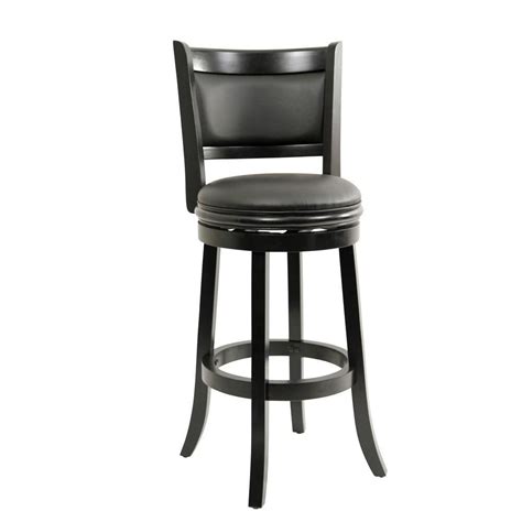 Madrid swivel stool, black, 26 by armen living (17) $228$279. Boraam Augusta 29 in. Black Swivel Cushioned Bar Stool ...