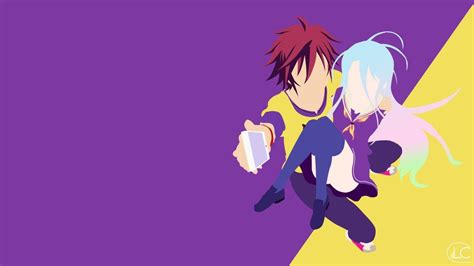 No Game No Life By Lucifer012 Minimalist Anime Art