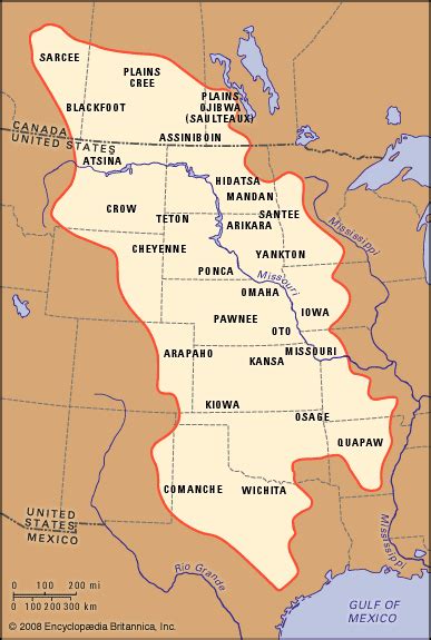 Plains Indian History Culture Art Facts Map And Tribes Britannica