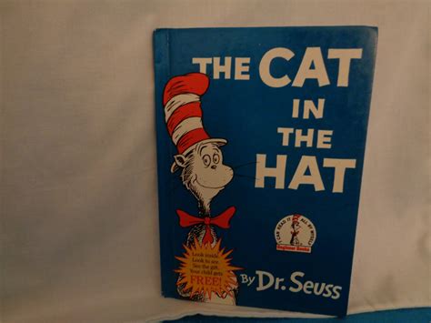 1991 The Cat In The Hat Book By Dr Seuss Etsy Uk
