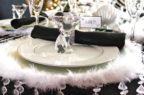 black and white and silver holiday table celebrations at home