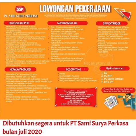Gaji pt mayora yang banyak di tanyakan para jobseeker di indonesia. Gaji Pt Sami Semarang - Gaji Pt Sami Semarang Pt Sami ...