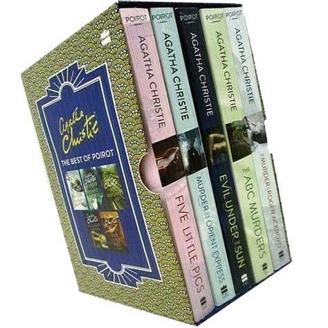 Agatha Christie Best Of Poirot Books Collection Set Box Set Hercule