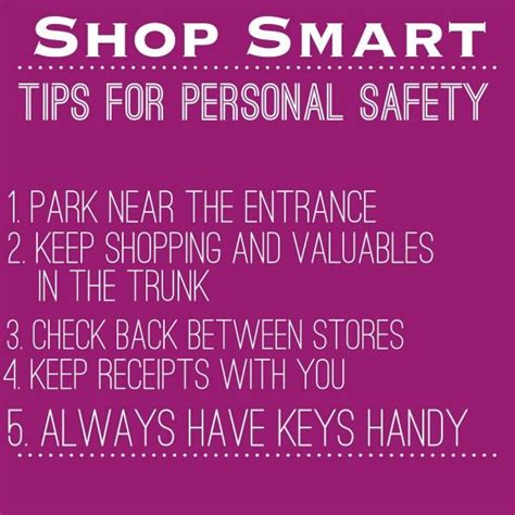 Shop Safely Tips For Personal Safety This Shopping Season With