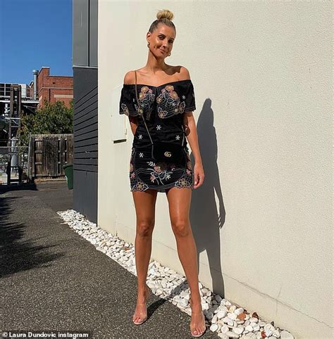 Model Laura Dundovic Shows Off Her Slim Figure And Endless