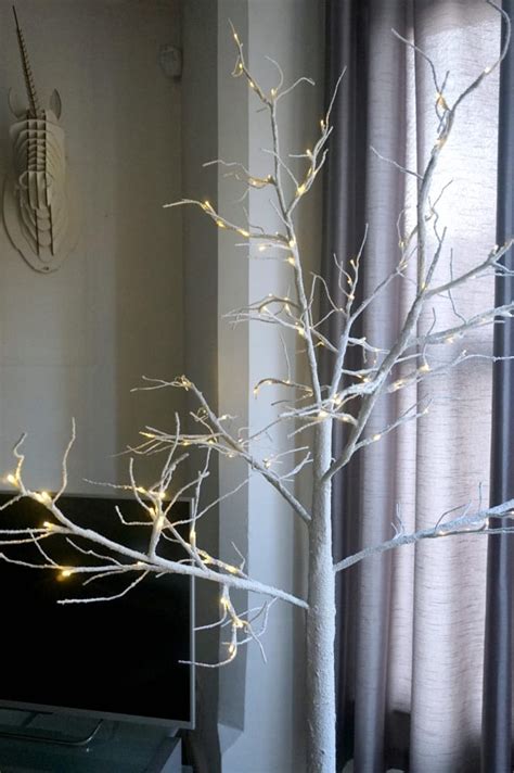 How To Decorate A Christmas Twig Tree Love Chic Living