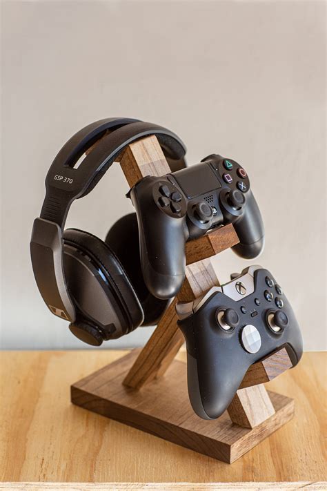 Wooden Controller Stand Headset Stand Etsy
