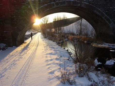 Free Images Snow Winter Sun Bridge Tunnel Reflection Weather