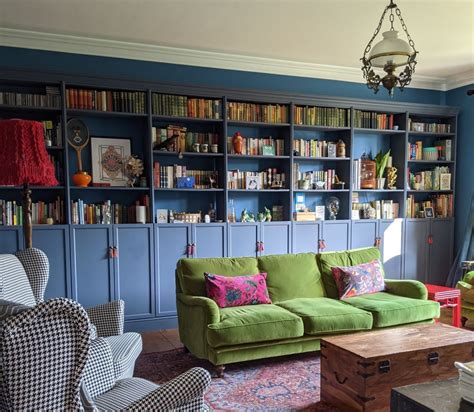 Ikea Billy Bookcase Hacks Stylish Ideas To Inspire Livingetc Bookcase Behind Sofa Built