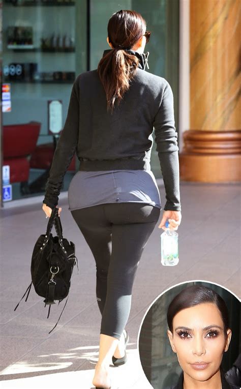 Kim Kardashian Wears Skintight Pants To Pilates Check Out Her Famous