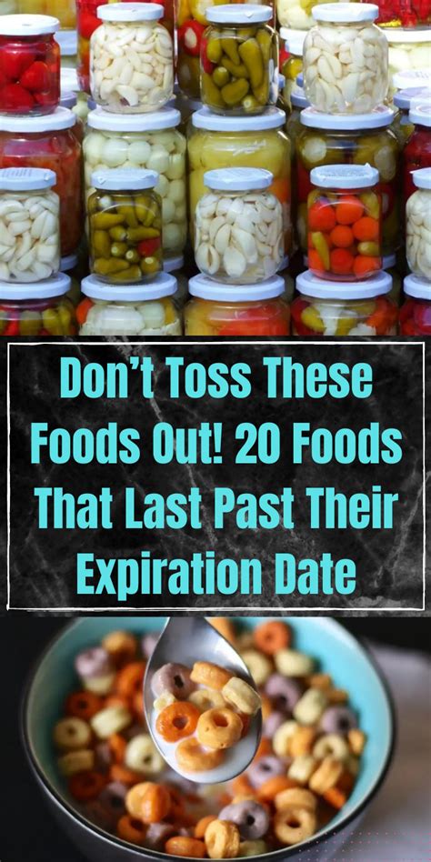 Dont Toss These Foods Out 20 Foods That Last Past Their Expiration