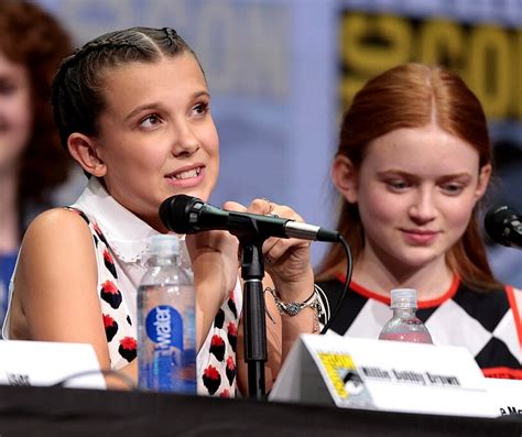 Millie Bobby Brown And Sadie Sink Global Comment