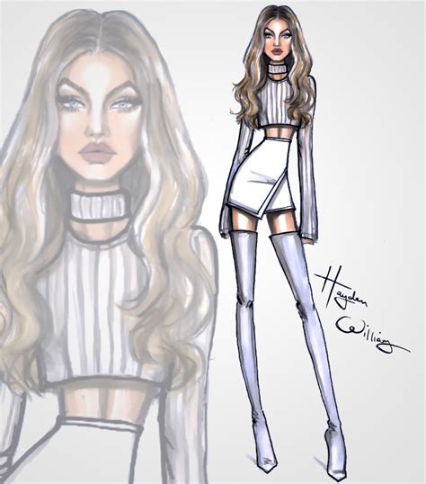 Fashion Design Drawings Illustrations Hayden Williams Wilfred Nabavian