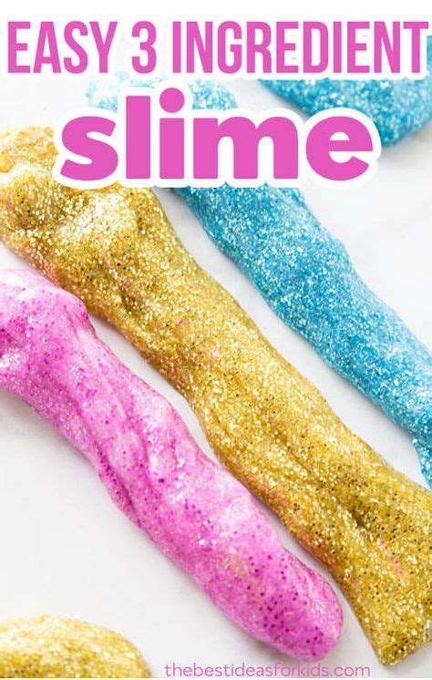 How To Make Slime With Contact Solution The Best Ideas For Kids