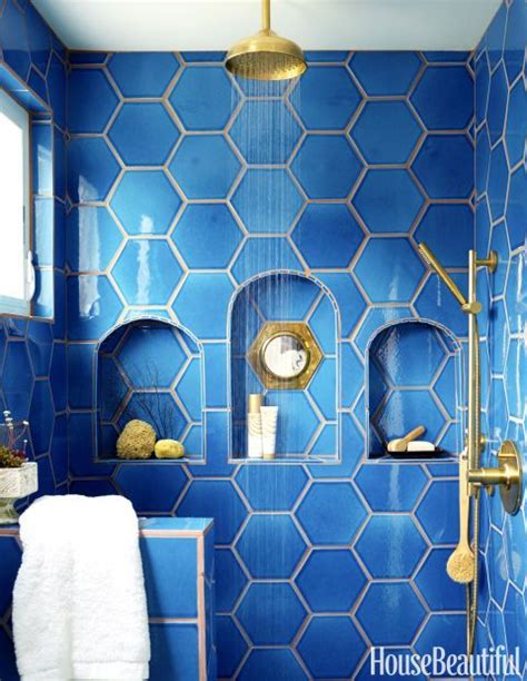 60 Stylish Hexagon Tiles Ideas For Bathrooms Digsdigs