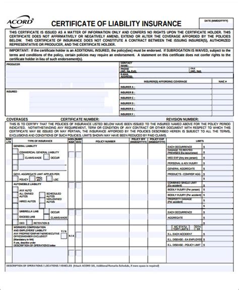 Free 7 Sample General Liability Release Forms In Ms Word Pdf