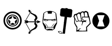 Marvel Clipart Black And White Clip Art Library
