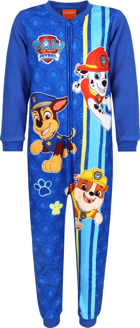 Paw Patrol Chase Marshall Rubble Onesie Pyjama Jumpsuit Voor