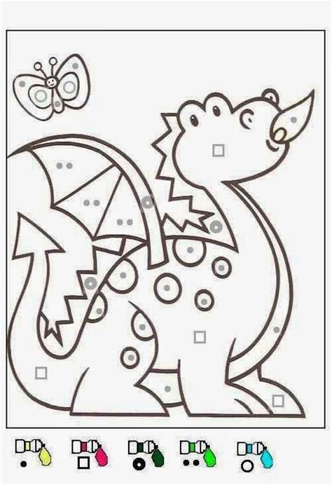 Épinglé par karla kar sur dragon  Coloriage magique, Coloriage dragon