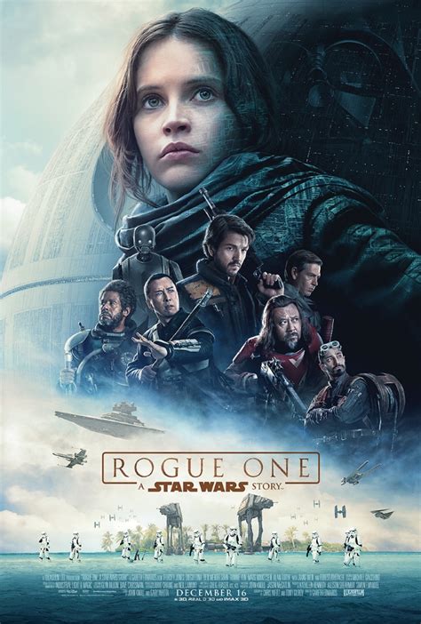 Star Wars Rogue One Movie Poster Teaser Trailer