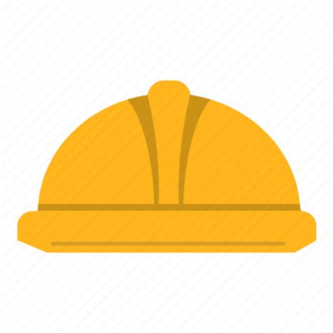 Building Construction Helmet Labour Protection Safety Worker Icon