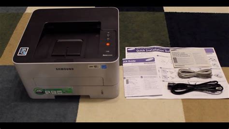 The interpretation of a printer originates from the word print which suggests print, hence the printer is a device for printing. Unboxing: Samsung Printer Xpress M2835DW - YouTube