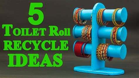 5 Toilet Paper Rolls Recycle Ideas