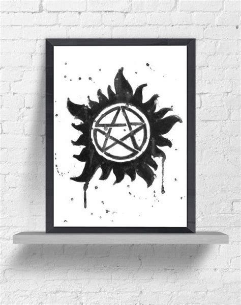 Sam winchester anti possession tattoo. Supernatural Anti-possession Tattoo Sam Dean Winchester ...