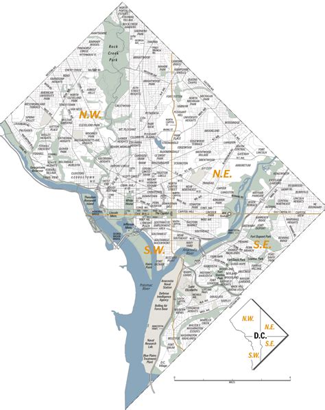 Washington dc attractions map is one of the essentials you must have on your visit to washington dc city. Don't be square! Adventures in mapping Washington, DC ...