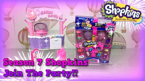 Season 7 Shopkins Join The Party 12 Pack Blind Bag Opening Lckc Toys