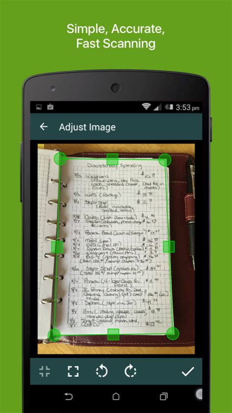The app can't do miracles, though. Clear Scanner: Free PDF Scans - Android Apps on Google Play