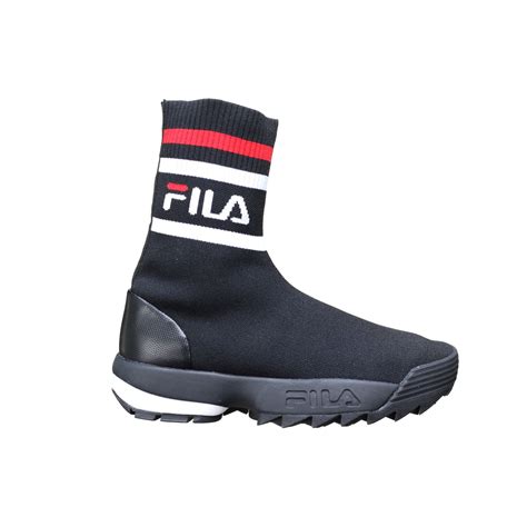Retrouvez les dernières baskets et chaussures de sport à la mode pour homme, femme et enfant sur chausport.com. Fila Disruptor logo sockboot - Baskets montantes - noir ...