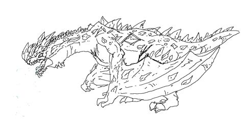 Download ice dragon lineart by catasthrophy on DeviantArt