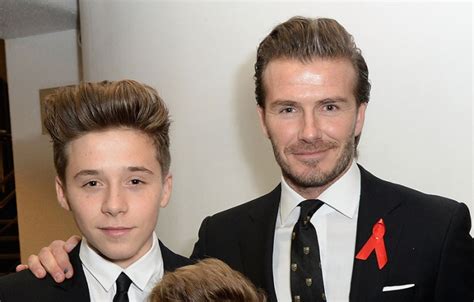 Caras David Beckham e o filho mais velho sofrem acidente de viação