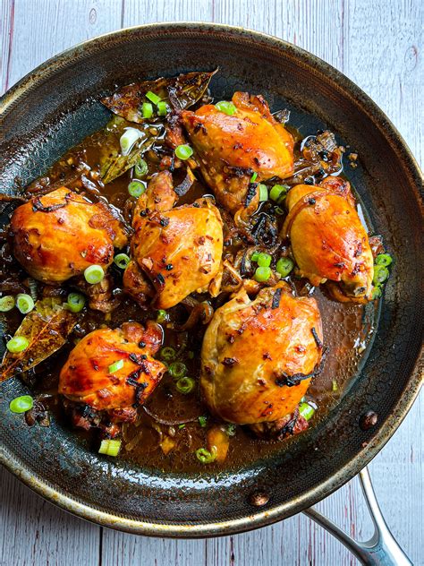 Filipino Chicken Adobo Easy Tastefully Grace