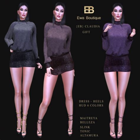 New Fabulously Free In Sl Group Ts Younique Couture And Ewa Boutique