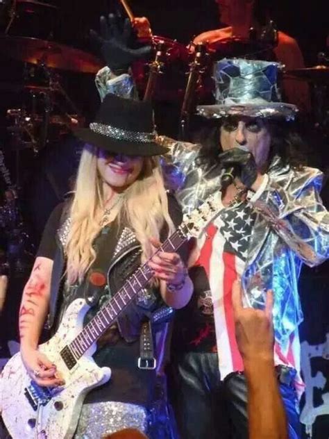 Alice Cooper And Nita Strauss Play That Funky Music I Love Music
