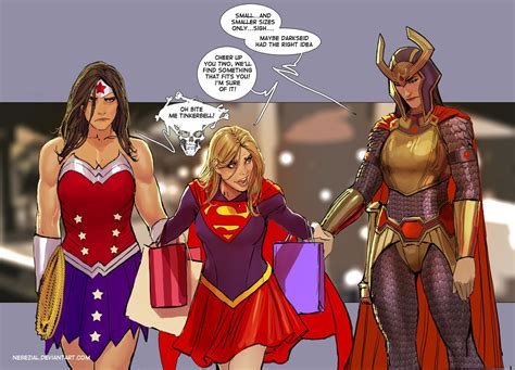 One Size Fits All By Nebezial On Deviantart Superhero Dc Characters Comic Heroes