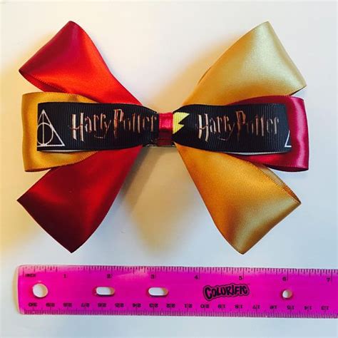 Harry Potter Hair Bow Harry Potter Hairstyles Hair Bows Bows