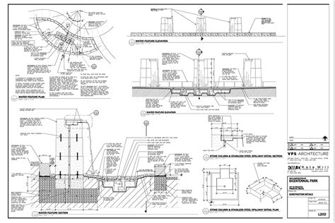 In landscape architecture and garden design, a water feature is one or more items from a range of fountains, jeux d'eau, pools, ponds, rills, artificial waterfalls, and streams. Princeton Bicentennial Park on Behance