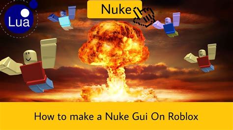 How To Make A Nuke Gui On Roblox Roblox Studio ☢☢ Reupload Youtube